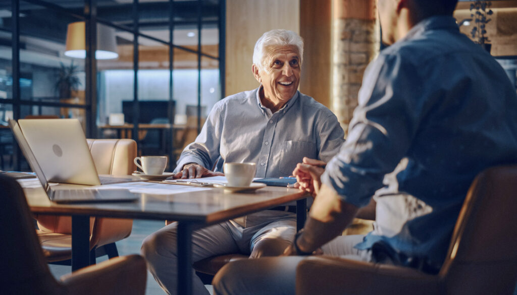 Business owner being transparent with buyer during the sales process