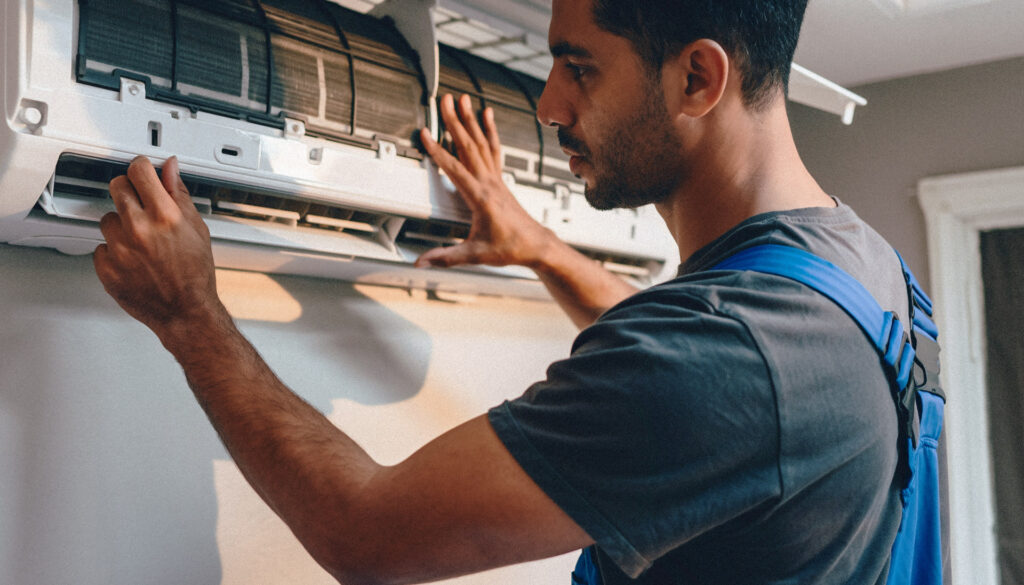 Home-service technicians preparing for daily service routes